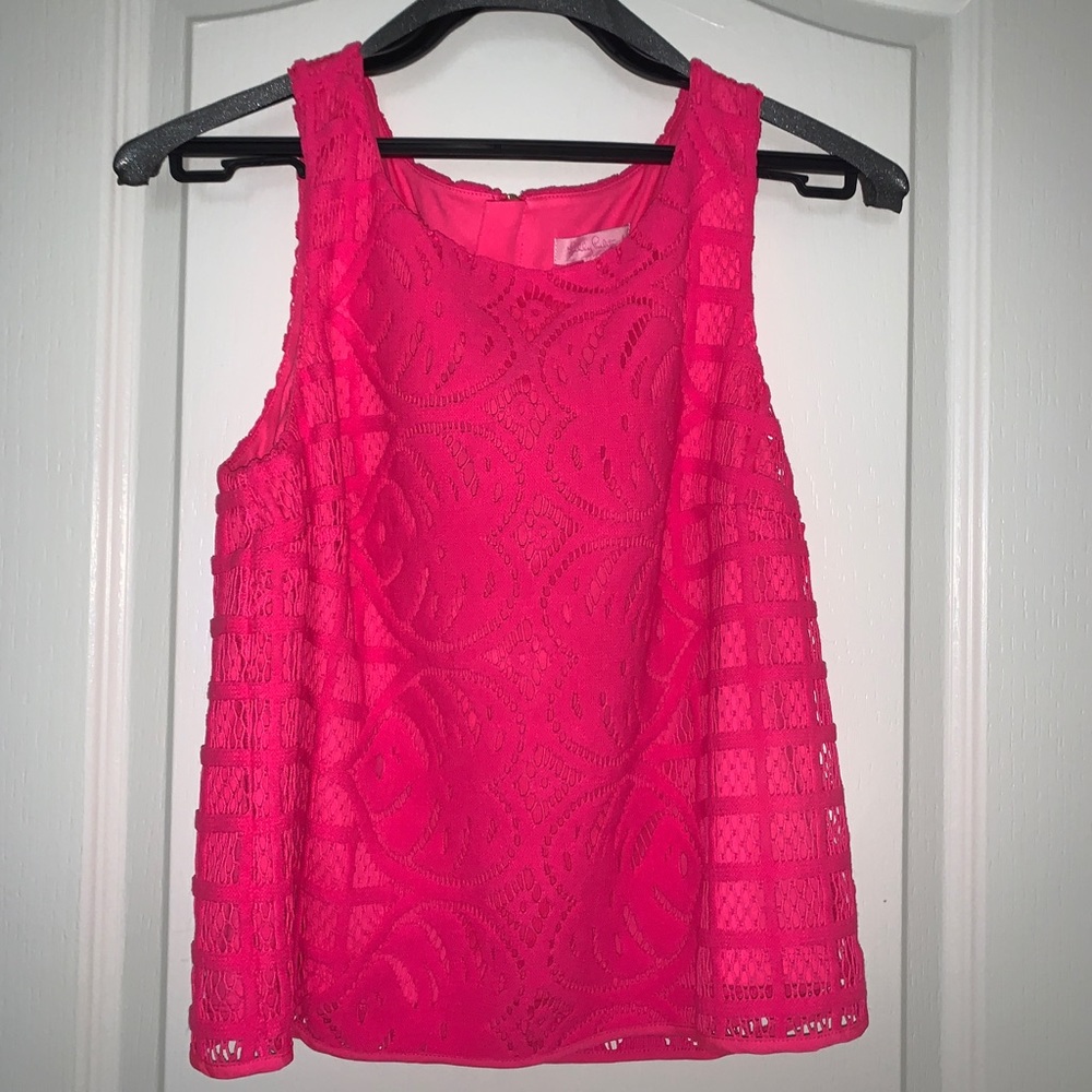 Lilly Pulitzer Pink Top
